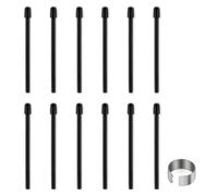 Jrudjsnhhty Lot de 12 pointes de stylo standard pour Intuos Pro, IMobileStudio Pro Noir