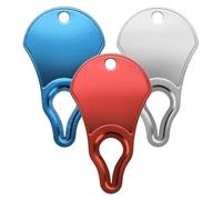 Jrudjsnhhty Lot de 3 outils portables pour enlever les tiques pour animaux de compagnie et les humains, sûrs et fiables, sans douleur, outils essentiels faciles à utiliser, rouille