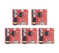 Jrudjsnhhty Lot de 5 modules de décodeur Bluetooth 5.0 sans perte, module de musique stéréo sans fil, module amplificateur de haut-parleur