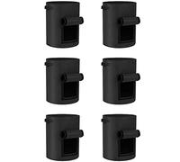 Jrudjsnhhty Lot de 6 sacs de culture de pommes de terre de 37 litres en tissu épais avec poignées robustes pour plantes