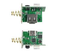 Jrudjsnhhty Module de charge de batterie au lithium 18650 pour batteries 18650/26650, accessoires de lampe de poche, contrôleur de module d'entraînement avec double fonction de protection, interface