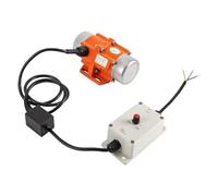 Jrudjsnhhty Moteur à vibration, 30 W Vibrateur asynchrone Vibrateur Vibrateur Moteur avec contrôleur de vitesse comme indiqué Métal S'applique dans l'exploitation minière