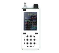 Jrudjsnhhty Portable ATS120 SI4732 ESP32 Bluetooth SSB FM RDS 64-108MHz AM LSB Récepteur sans fil USB + écran tactile LCD 2,4"