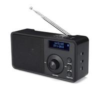 Jrudjsnhhty Portable + Radio Numérique Sans Fil Bluetooth Stéréo Haut-Parleur Écran LCD Casque Extérieur Soutien Réveil FM AUX