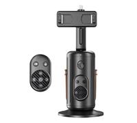 Jrudjsnhhty Q04 Gimbal Suivi entièrement automatique avec télécommande Support de téléphone portable Stabilisateur AI Smart Face Mobile Phone Cardan