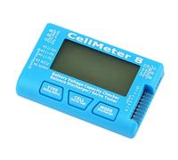 Jrudjsnhhty RC CellMeter-8 2-8S Testeur de tension de capacité de batterie pour LiPo Life Li-Ion NiMH Nicd Cell Meter