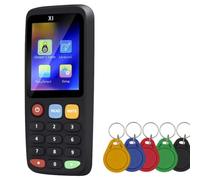 Jrudjsnhhty X7 RFID Smart Chip NFC Decoder Duplicator Reader Writer+5XUID Keychain Tag Copier 125KHz 13.56MHz Badge Token Clone Card