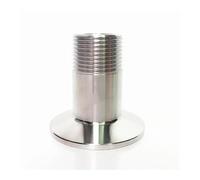 JRXFXEKW 1-1/2" BSPT Male x 2" Tri Clamp SUS 304 Stainless Steel Coupler Fitting Homebrew Beer