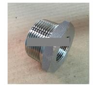 JRXFXEKW 1-1/4" NPT Male x 3/4" NPT Female 304 Stainless Steel Reducing Bush Forged Pipe Fitting 3000 PSI Water Gas Oil