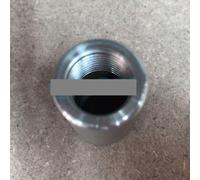 JRXFXEKW 1/4" NPT Female 304 Stainless Steel Full Socket Coupler Forged Pipe Fitting 3000 PSI Water Gas Oil