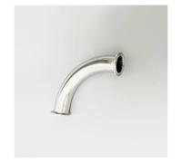 JRXFXEKW 1.5" (38mm) Tri-Clamp Big 90-Degree Pipe,Feerule OD50.5mm SS304 Elbow Tube Fitting