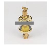 JRXFXEKW 1/8" BSP Male x 1-1/4" Outer Diameter Brass Sight Drip Feed Oiler Lubricator Oil Cup for Hit Miss Engine