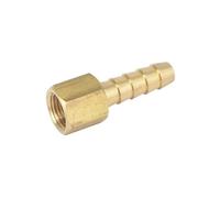 JRXFXEKW 1/8" NPT Female x 1/4" Hose Barbed Tail Brass Fuel Fittings Connectors Adapters Max Pressure 229 PSI
