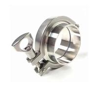 JRXFXEKW 1" Tri Clamp x 19mm 3/4" Pipe OD + PTFE Strip SUS306 Fitting Tri-Clamp Union Set Homebrew