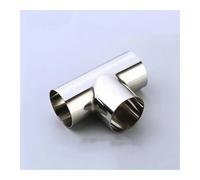 JRXFXEKW 108mm 4.25" Pipe OD Butt Welding Tee 3 Way SUS 304 Stainless Steel Fitting Spliter Homebrew Beer Wine
