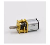 JRXFXEKW 10mm*12mm N10 Full Metal Gearbox Gear Electronic Starter D-Shaft DC 3V 3.7V 5V 6V 114RPM Slow Speed for Robot Car Lock