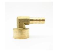 JRXFXEKW 10mm Hose Barb x 1/2" BSP Female Thread 90 Degree Elbow Brass Barbed Pipe Fitting Coupler Connector Adapter for Fuel Gas Water