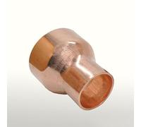 JRXFXEKW 10mmX6.35mm Inner Diameter Copper End Feed Straight Reducing Coupling Plumbing Fitting Scoket Weld Water Gas Oil