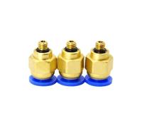 JRXFXEKW 10pcs BSPT PC6-M5, 6mm to M5 Pneumatic Connectors Male Straight One-Touch Fittings