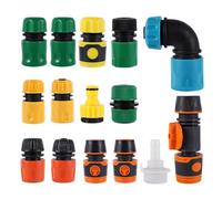 JRXFXEKW 16mm Garden Hose Quick Coupler Kit Repair Fitting Fittings Faucet for Irrigation System(0551)