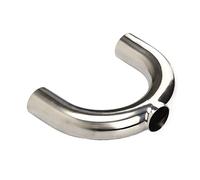 JRXFXEKW （19mm-63mm Pipe OD Butt Welding U Shaped Bend 3 Way SUS 304 Stainless Fitting Spliter Beer Cheerfully (Size : 51mm)