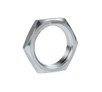 JRXFXEKW 1PC 1-1/2" BSP Female Thread 304 Stainless Steel Hex Lock Nut Pipe Fitting