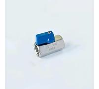 JRXFXEKW 1pc 1/4" BSP Female Thread 304 Stainless Steel Drain Ball Valve
