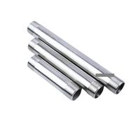JRXFXEKW 1pc 1/4" Male Thread Equal 200mm Extension Tube Pipe Fitting 304 Stainless Steel Connector