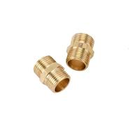 JRXFXEKW 1pc Brass Equal Diameter Metric Thread M14x1.5 to Male Thread M14x1.5 Pipe