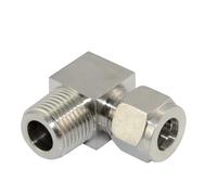 JRXFXEKW 1pc BSP NPT Male Elbow Angle 90 Degree Coupler 304 Stainless Pipe Fitting 6mm 8mm 10mm 12mm Tube to 1/8" 1/4" 3/8" 1/2" Water Gas(1I2 x 12mm)