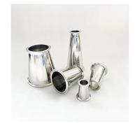JRXFXEKW 1pc Tri Clamp Reducer 6''OD167mm x 4''OD119mm Integrated Variable Diameter Pipe Stainless Steel 304