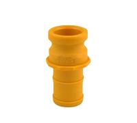 JRXFXEKW 1Pcs DN15 to DN50 Camlock Couplings 1/2" to 2" Quick Disconnect PP Pipe Fittings(Navy,1")