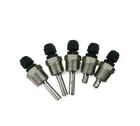 JRXFXEKW 1pcs Thermowell Immersion Sleeve Pocket Stainless Steel 304 BSP 1/2" for Max 6mm Or Max 8mm Wire PT100 PT1000 Pipe L30-L200mm (Color : ID 6mm, Size : L 50mm)