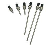 JRXFXEKW 1pcs Thermowell Stainless Steel 1/2" BSP Threads Temperature Sensors Thermowells for Max 6mm Wire L30-L600mm Pipe (Color : L200mm)
