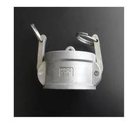 JRXFXEKW 2-1/2" Socket End Cap Type C Camlock Quick Disconnect Coupling 304 Stianless Cam Groove for Hose Pumps