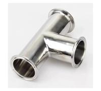 JRXFXEKW 2‘’(51mm OD64mm Tee 3 Way Stainless Steel SS304 Tri Clamp Type Weld Ferrule,for Homebrew Beer Pipe Fittings