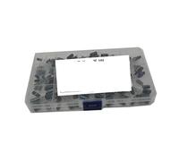 JRXFXEKW 200pcs/lot Radial Capacitors Set 15Values 10V 16V 25V 50V 0.1uF-220uF Electrolytic Capacitor Assortment Kit 0.22uf 2.2uf 100uf