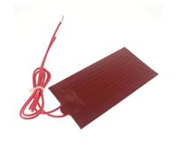 JRXFXEKW 220V AC 90x440mm 90W Rectangle Flexible Silicon Heater Pad for Oil Tank Electrical Wires