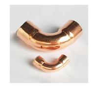 JRXFXEKW 25.4mm 1" Inner Dia Copper 90 Elbow Long Radius Scoket Weld End Feed Coupler Plumbing Fitting Water Gas Oil