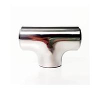 JRXFXEKW 25mm 1" Pipe OD Butt Thicken 3mm Tee 3 Way Splitter SUS 304 Stainless Steel Fitting Spliter Homebrew Beer Wine