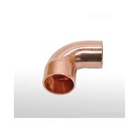 JRXFXEKW 28.6mm ID x 28.6mm OD x 1mm Thickness Copper 90 Elbow Short Radius Scoket Weld End Feed Coupler Plumbing Fitting Water Gas Oil