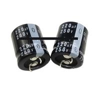 JRXFXEKW 2PCS Aluminum Electrolytic Capacitor 200V220UF 22x30mm
