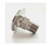 JRXFXEKW 3/4" BSPT Male x 1.5" Tri Clamp Hex SUS 304 Stainless Steel Coupler Fitting Homebrew Beer
