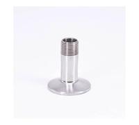 JRXFXEKW 3/8" BSPT Male x 1" Tri Clamp SUS 304 Stainless Steel Coupler Fitting Homebrew Beer
