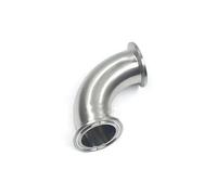 JRXFXEKW 3" Tri Clamp x 76mm Pipe OD SUS 316L Stainless Steel 90 Degree Elbow Fitting Home Brew Beer Wine