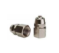 JRXFXEKW 30PCS KL-PCF Pneumatic Fitting 1/8" 1/4" 3/8" 1/2" Coper Female Push in Quick Connector Release Air Fittings OD 6 8 10 12MM(30PCS KL-CF10-01)