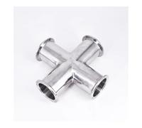 JRXFXEKW 45mm 1-3/4" Pipe OD x 2" Tri Clamp Cross 4 Ways SUS 304 Stainless Fitting Homebrew Beer Wine