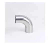 JRXFXEKW 51mm 2" OD Lengthen 20mm SUS 304 Stainless Steel Butt Weld 90 Deg Elbow Pipe Fitting Homebrew Beer