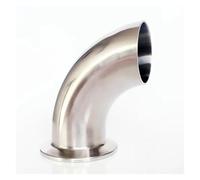 JRXFXEKW 51mm Pipe OD Butt Weld x 2" Tri Clamp SUS 304 Stainless Steel 90 Degree Elbow Pipe Fitting Home Brew Beer Wine