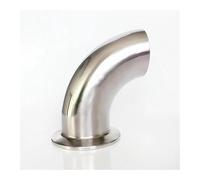 JRXFXEKW 51mm Pipe OD Butt Weld x 2" Tri Clamp SUS 316L Stainless Steel 90 Degree Elbow Pipe Fitting Home Brew Beer Wine